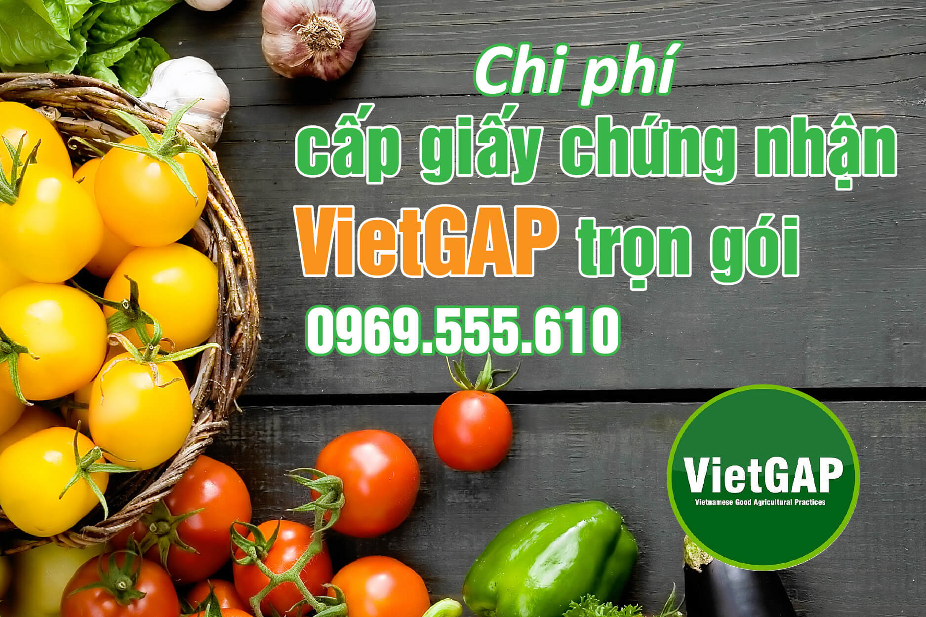 Chi phí cấp giấy chứng nhận VietGAP