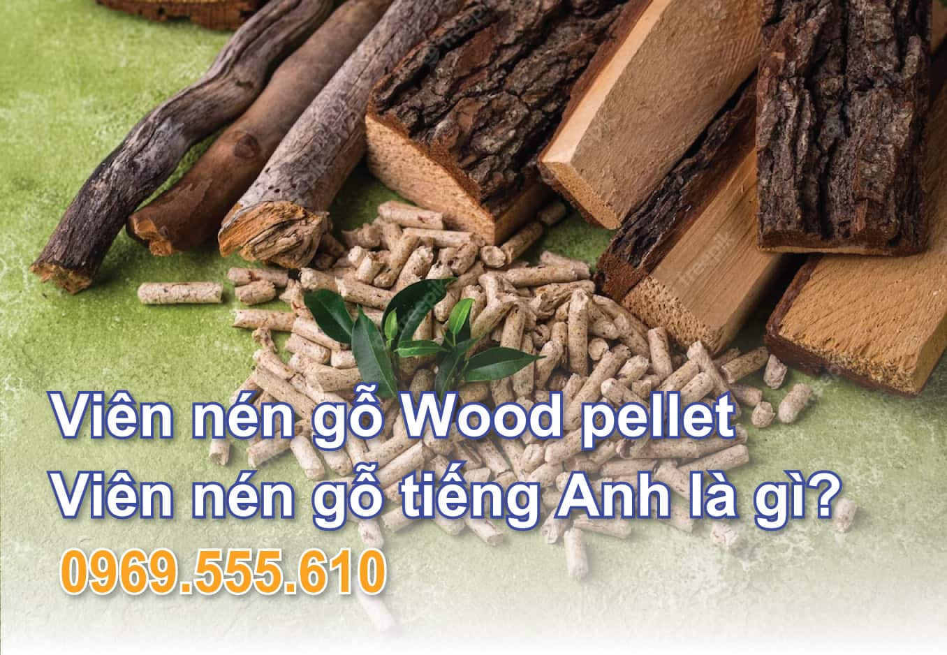 Viên nén gỗ Wood pellet - Viên nén gỗ tiếng Anh là gì
