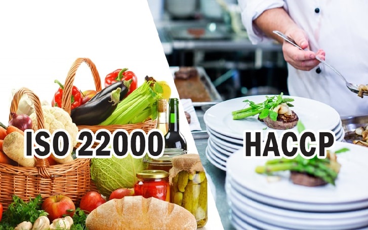 so sánh iso 22000 và haccp